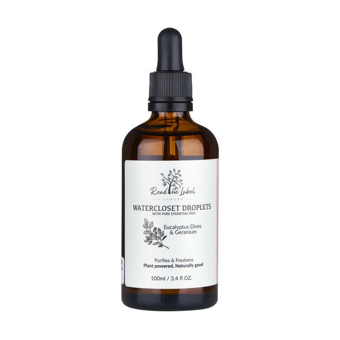 Natural Toilet Drops – Eucalyptus & Geranium - 100ML