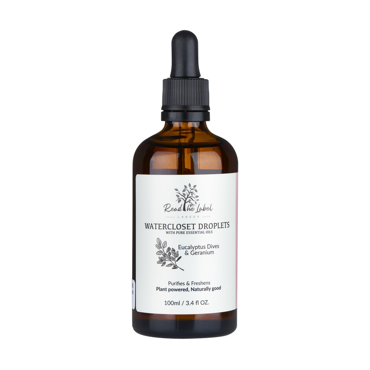 Natural Toilet Drops – Eucalyptus & Geranium - 100ML
