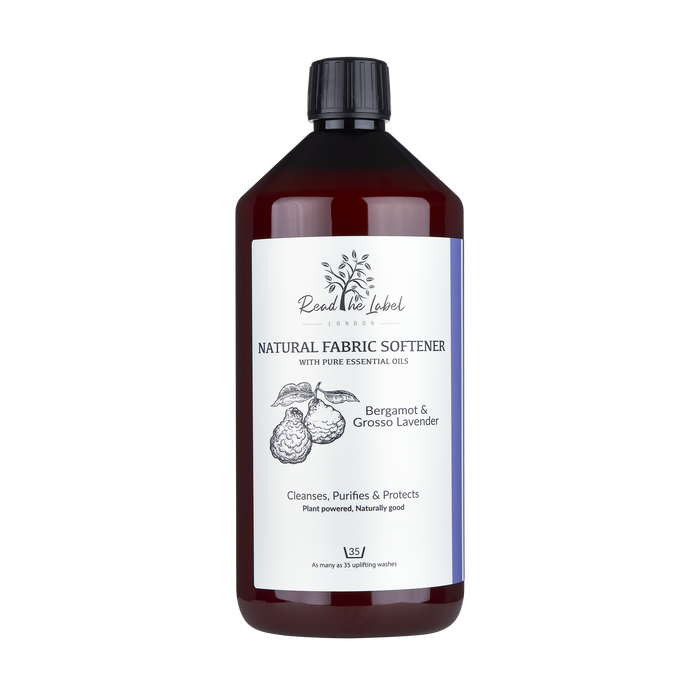 Natural Fabric Softener – Bergamot & Grosso Lavender - 1000ML