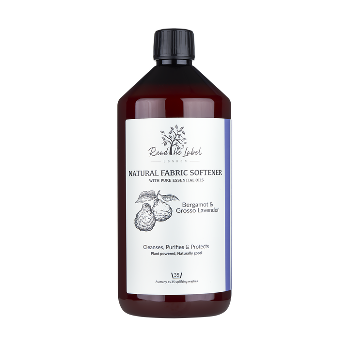 Natural Fabric Softener – Bergamot & Grosso Lavender - 1000ML