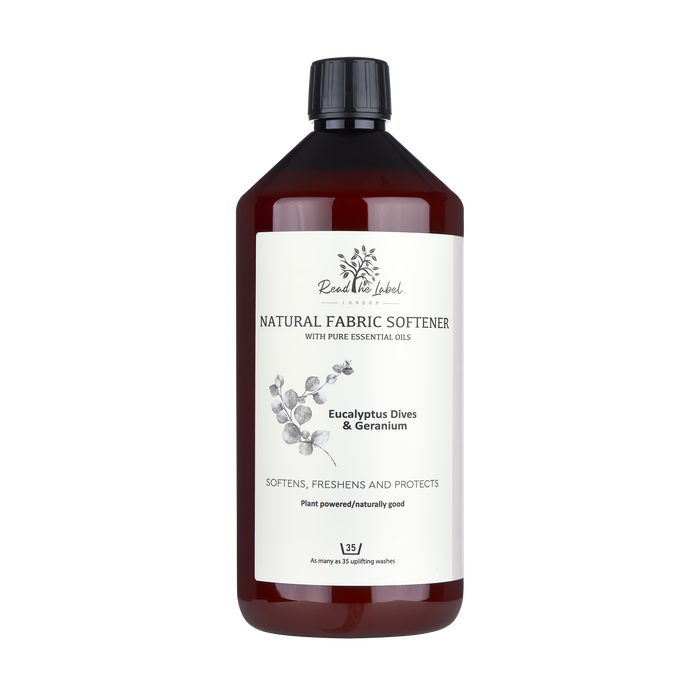 Natural Fabric Softener – Eucalyptus Dives & Geranium - 1000ML
