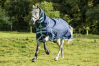 50g Detachable Neck Turnout Rug - Navy - image 5 - Wellbeing Pets