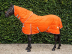 200g Stable Rug With Detachable Neck - Orange - Wellbeing Pets