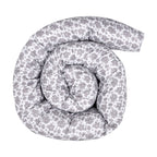 12 Ft Maternity Pillow Case - Grey Floral