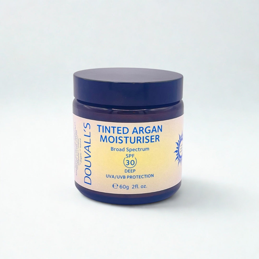 Tinted Argan Moisturiser with SPF30 UVA/UVB protection 60ml | Available in three shades
