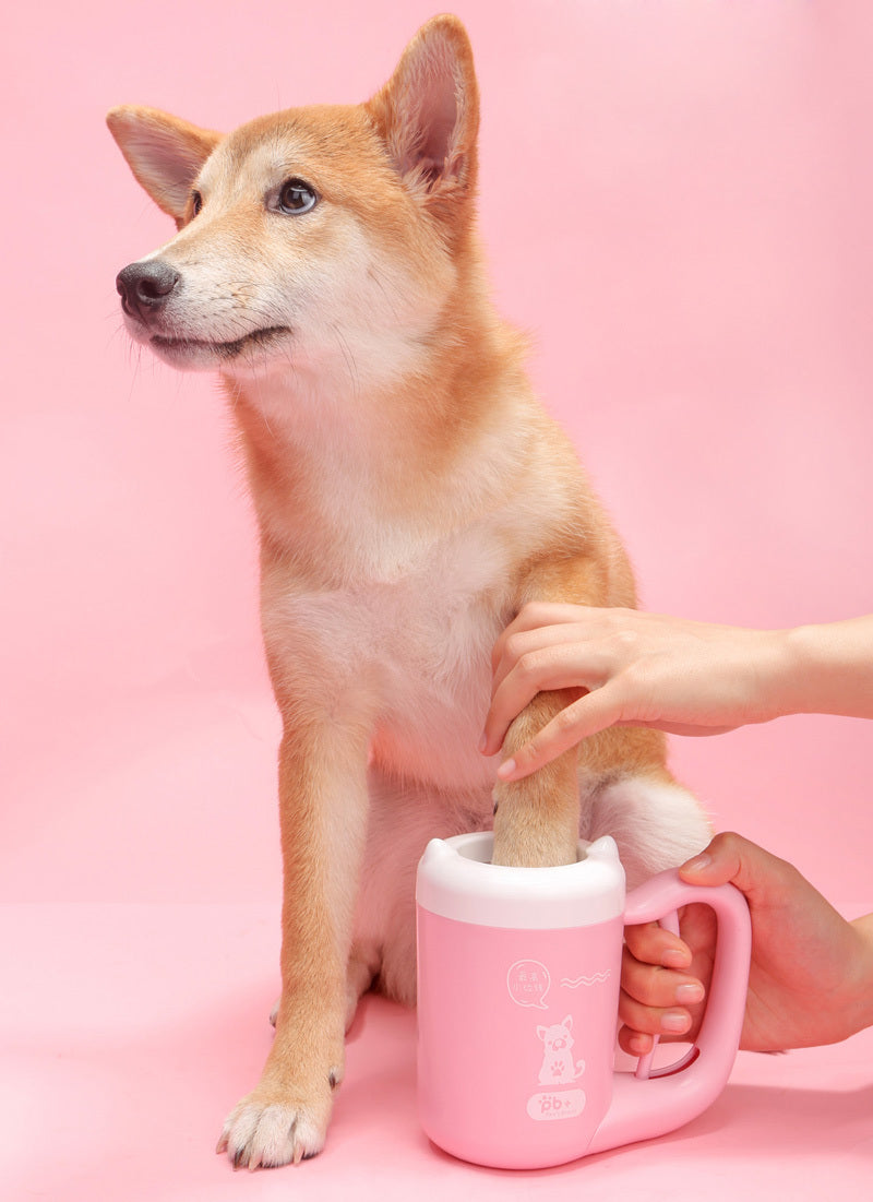 Silicone Paw Washer Cup for Dogs & Cats product image