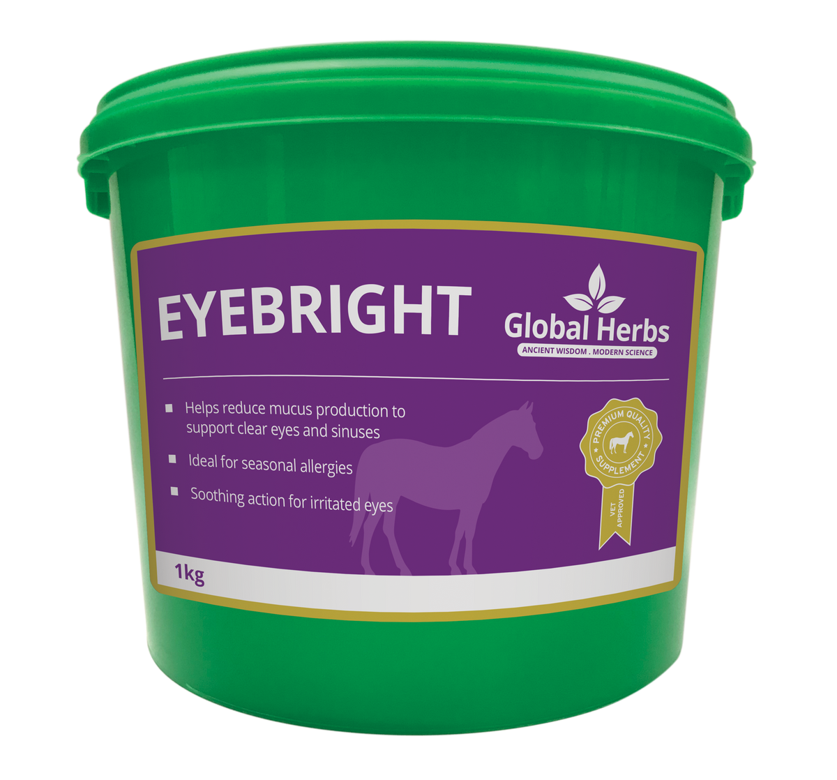 Global Herbs Eyebright for Horses - Wellbeing Pets