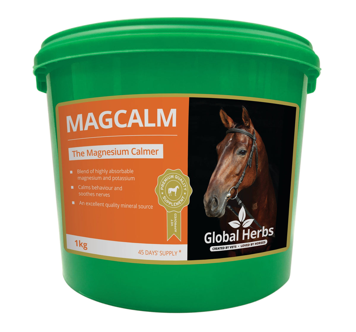 Global Herbs MagCalm for Horses - Wellbeing Pets