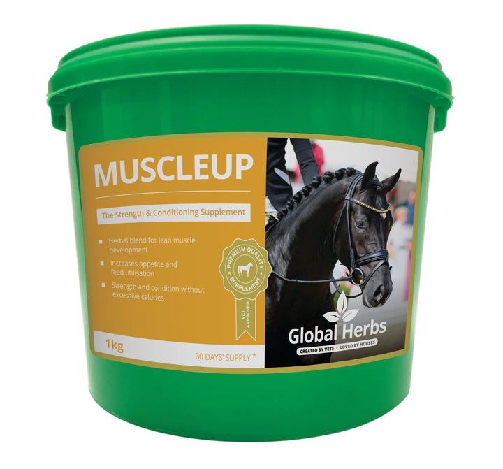 Global Herbs MuscleUp 1kg for Horses