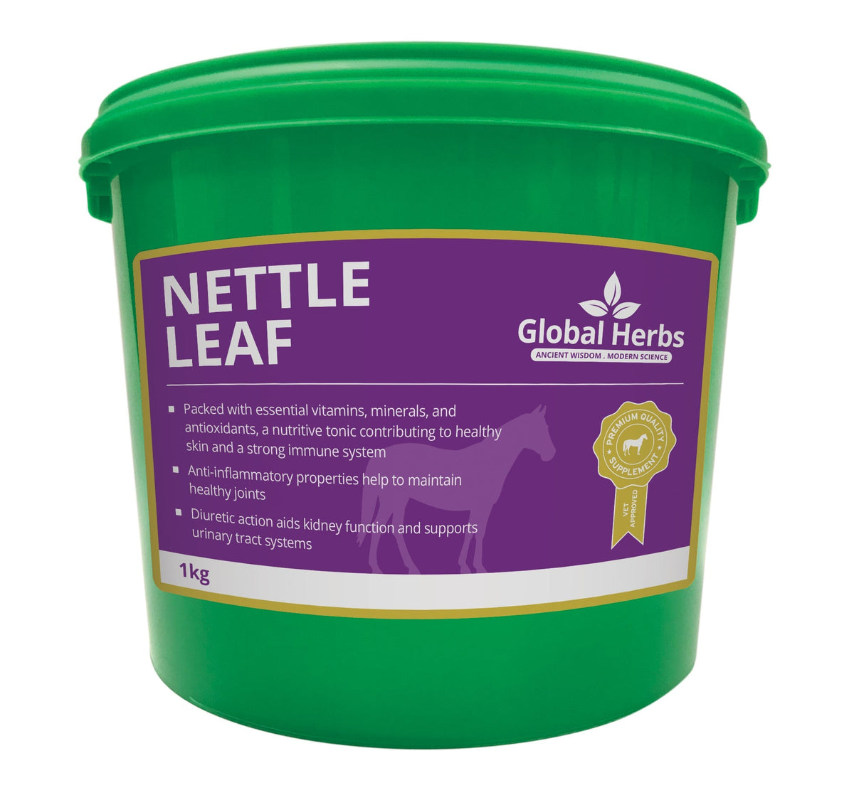 Global Herbs Nettle Leaf for Horses - Wellbeing Pets