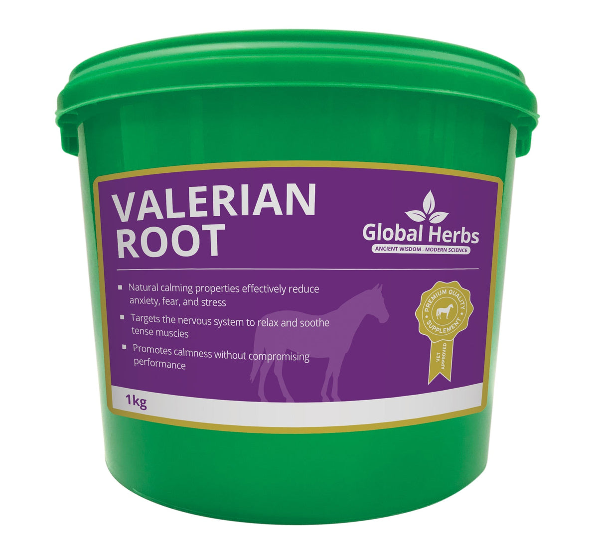 Global Herbs Valerian for Horses - Wellbeing Pets