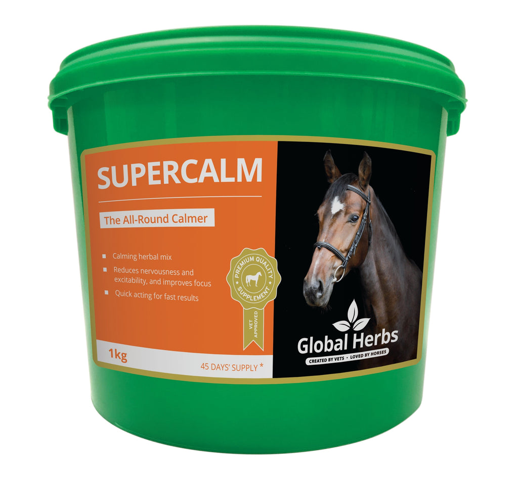 Global Herbs SuperCalm for Horses - image 2 - Wellbeing Pets