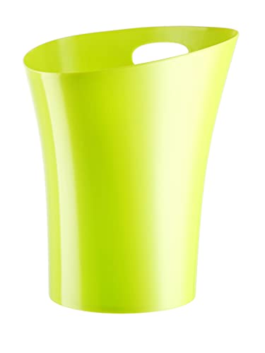 London Boutique Bathroom Accessories 5 piece Set Colour Matching Bin Soap Dish Soap Dispenser Toothbrush Holder Tumbler (Green)