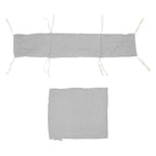 2pc Dimple Crib/Cradle Quilt & Bumper Bedding Set