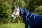 50g Detachable Neck Turnout Rug - Navy - image 2 - Wellbeing Pets