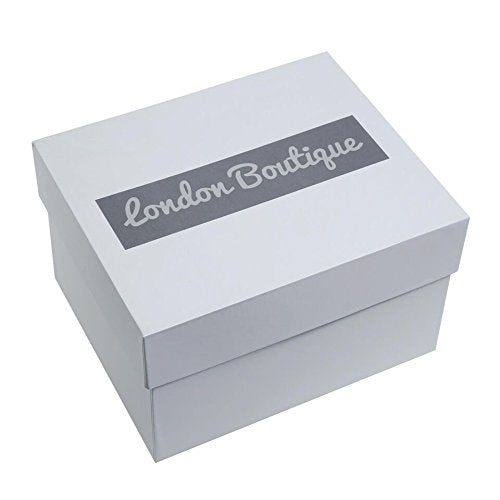 London Boutique Decorative Crystal Dog with swarovski crystal elements Gift Prsent (7508 Single)