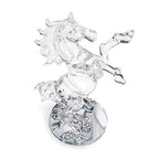 London Boutique Decorative Crystal Animal Horse Ornament Gift Present