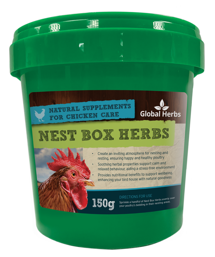 Global Herbs Nest Box Herbs for Chickens | 150g