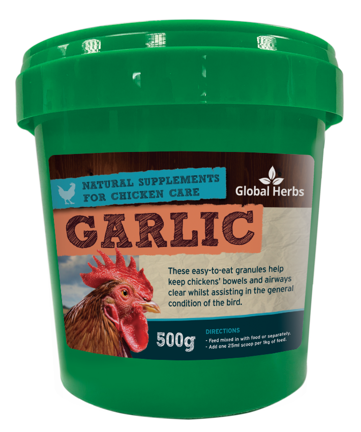 Chicken Garlic 500g - Global Herbs - product image - Wellbeing Pets