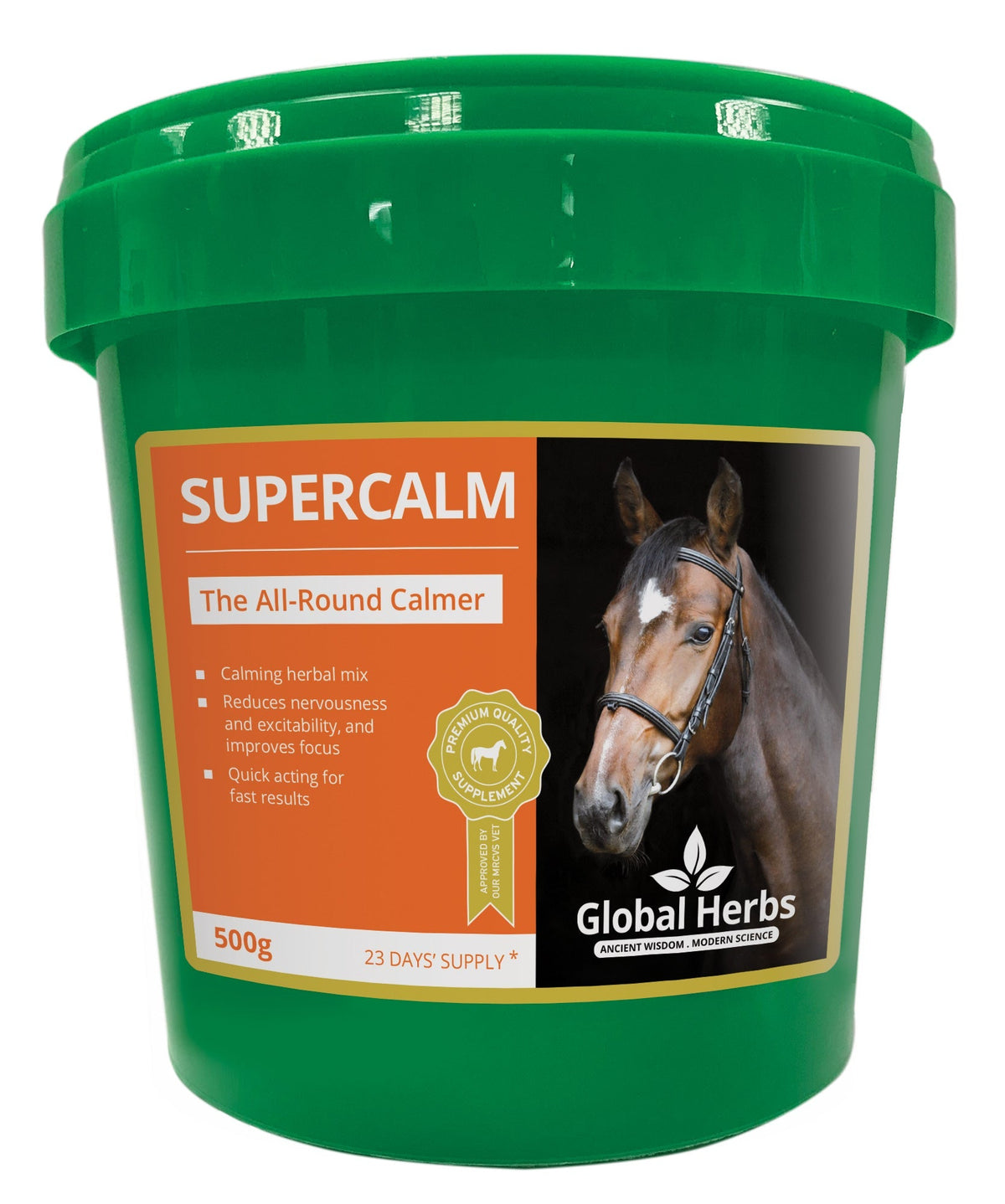 Global Herbs SuperCalm for Horses - Wellbeing Pets