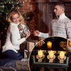 London Boutique Mirrored Candle Holder for 3 Candles – Sparkling Silver Frame with K9 Crystal Holders, Luxury Glass Tea Light & Votive Display Stand, Home Décor & Gift Idea (Round Cups)