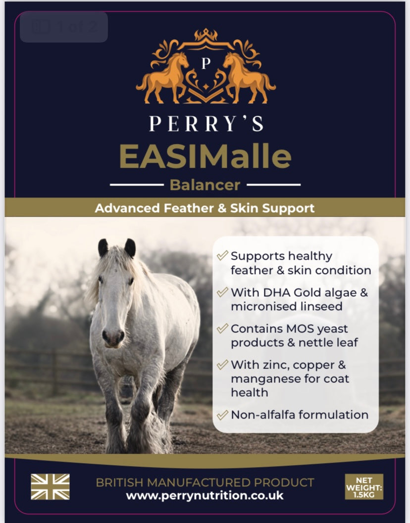 Perry Nutrition EASIMalle Balancer | Horse Skin Support - image 2 - Wellbeing Pets