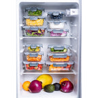 Glass Food Storage Containers with Airtight Lids - Assorted Sizes – 12 PACK