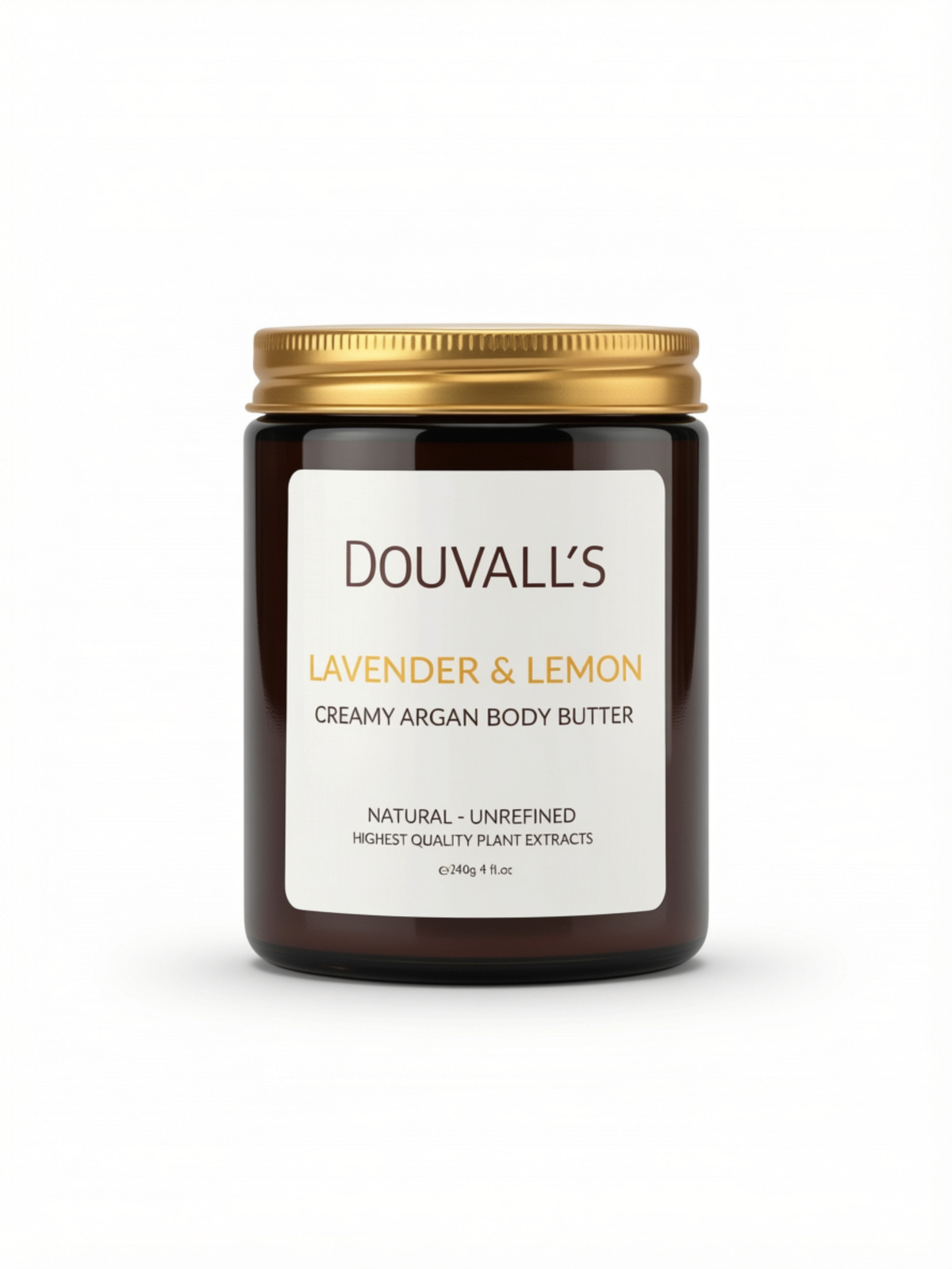 Organic Creamy Argan Body Butter 240ml | Available in four scents