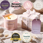 Organic Argan Skincare Candle, Orange & Frankincense 180g | Intensely Nourishing Body Treatment