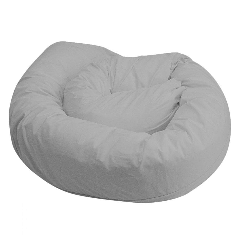 9 Ft Maternity Pillow Case - Grey