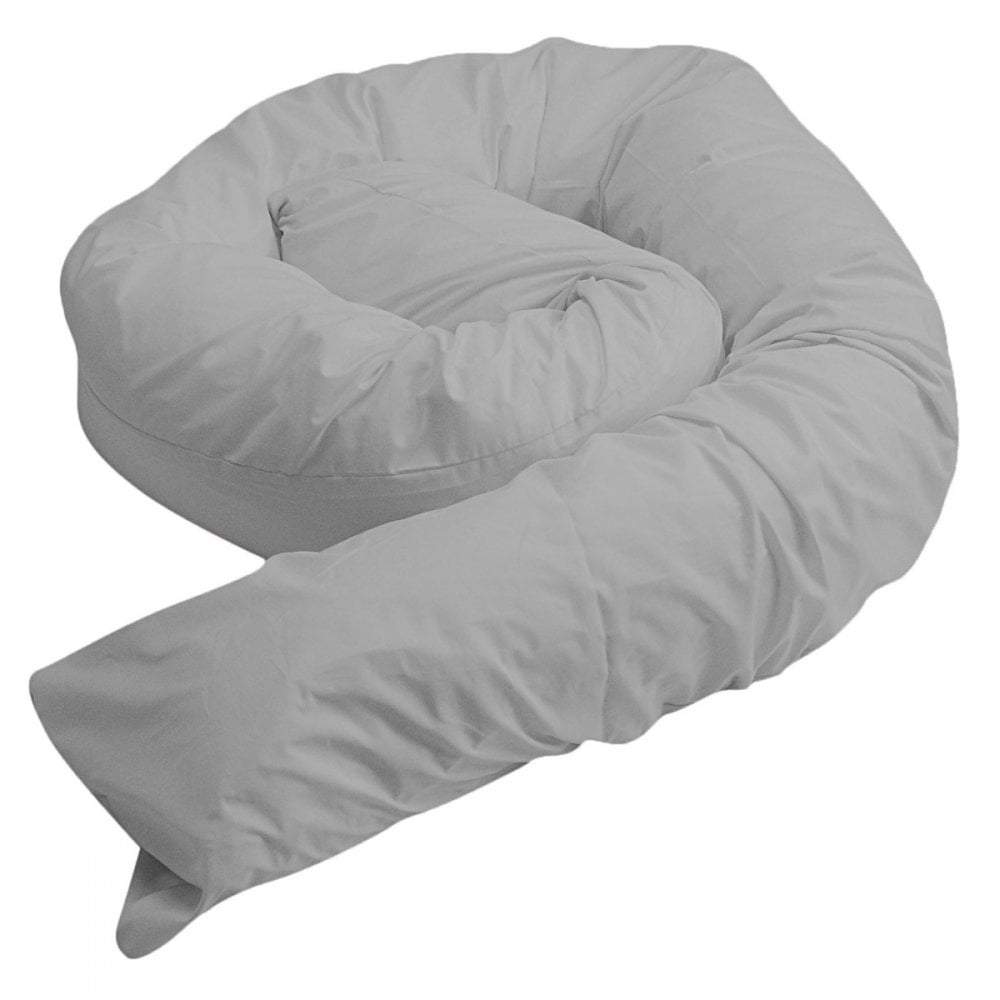 9 Ft Maternity Pillow Case - Grey