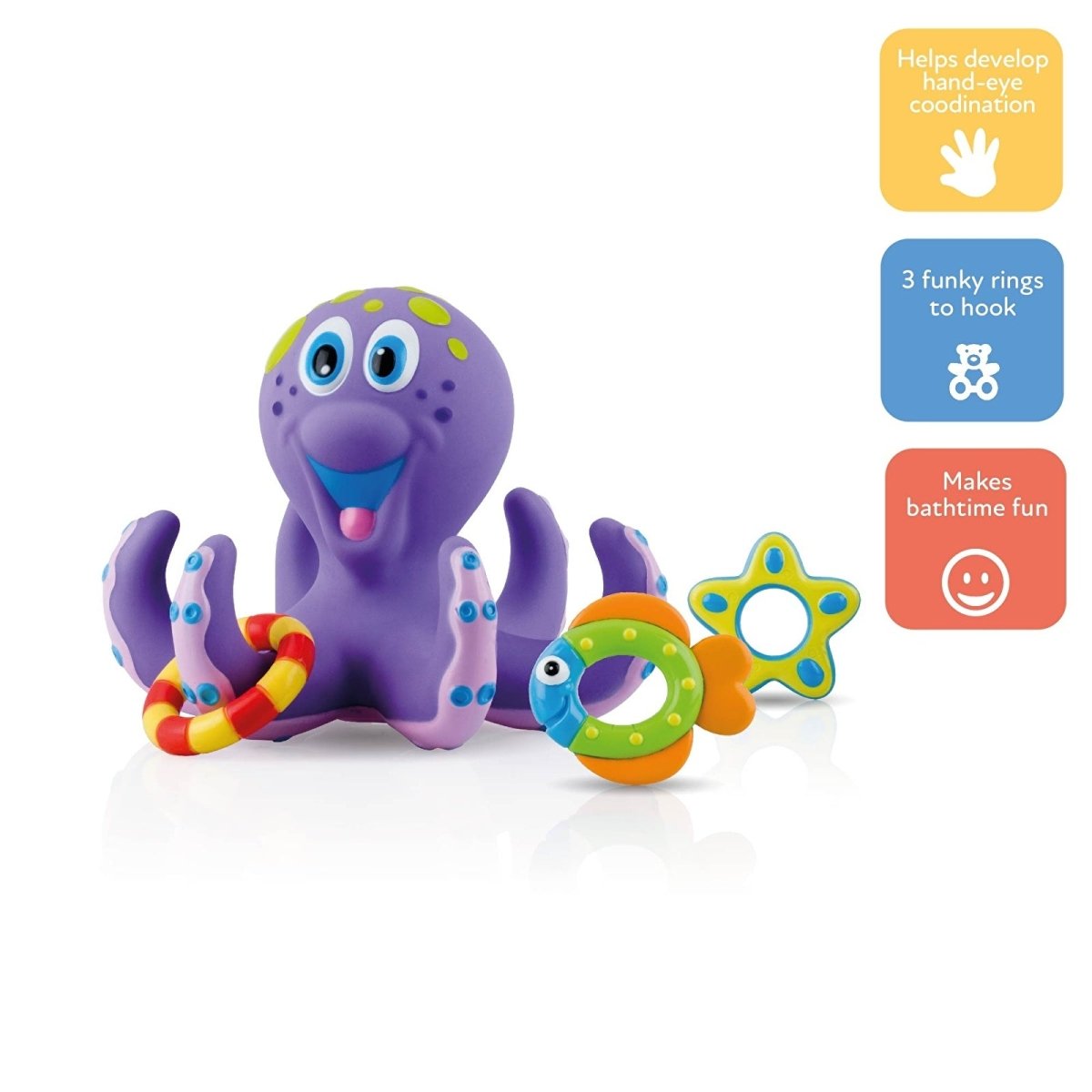 Nuby Floating Octopus Bath Toy