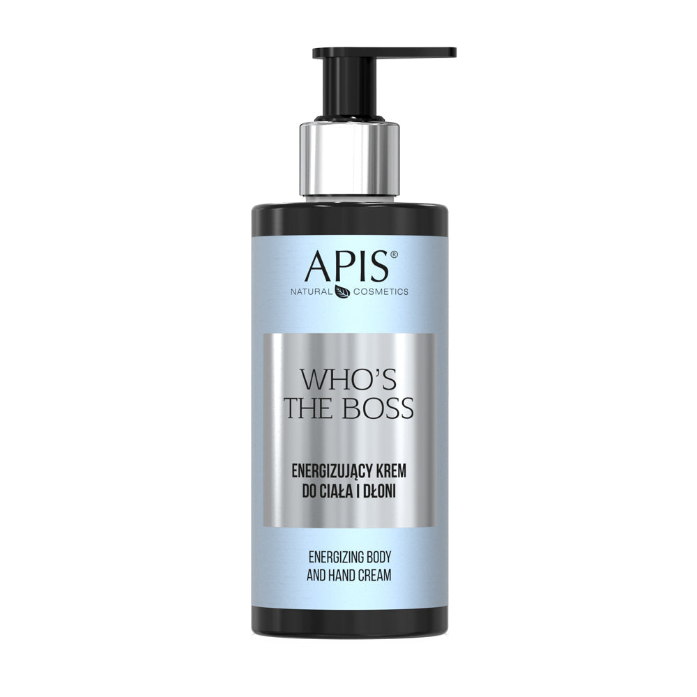APIS Who’s the Boss Energising Body & Hand Cream | 300 ml