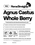 Agnus Castus for Horses | Whole Chaste Tree Berry - image 3 - Wellbeing Pets