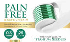 Titanium Derma Roller – 0.2mm, 0.25mm & 0.5mm Options | Ammuri