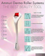 Titanium Derma Roller – 0.2mm, 0.25mm & 0.5mm Options | Ammuri