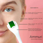Titanium Derma Roller – 0.2mm, 0.25mm & 0.5mm Options | Ammuri