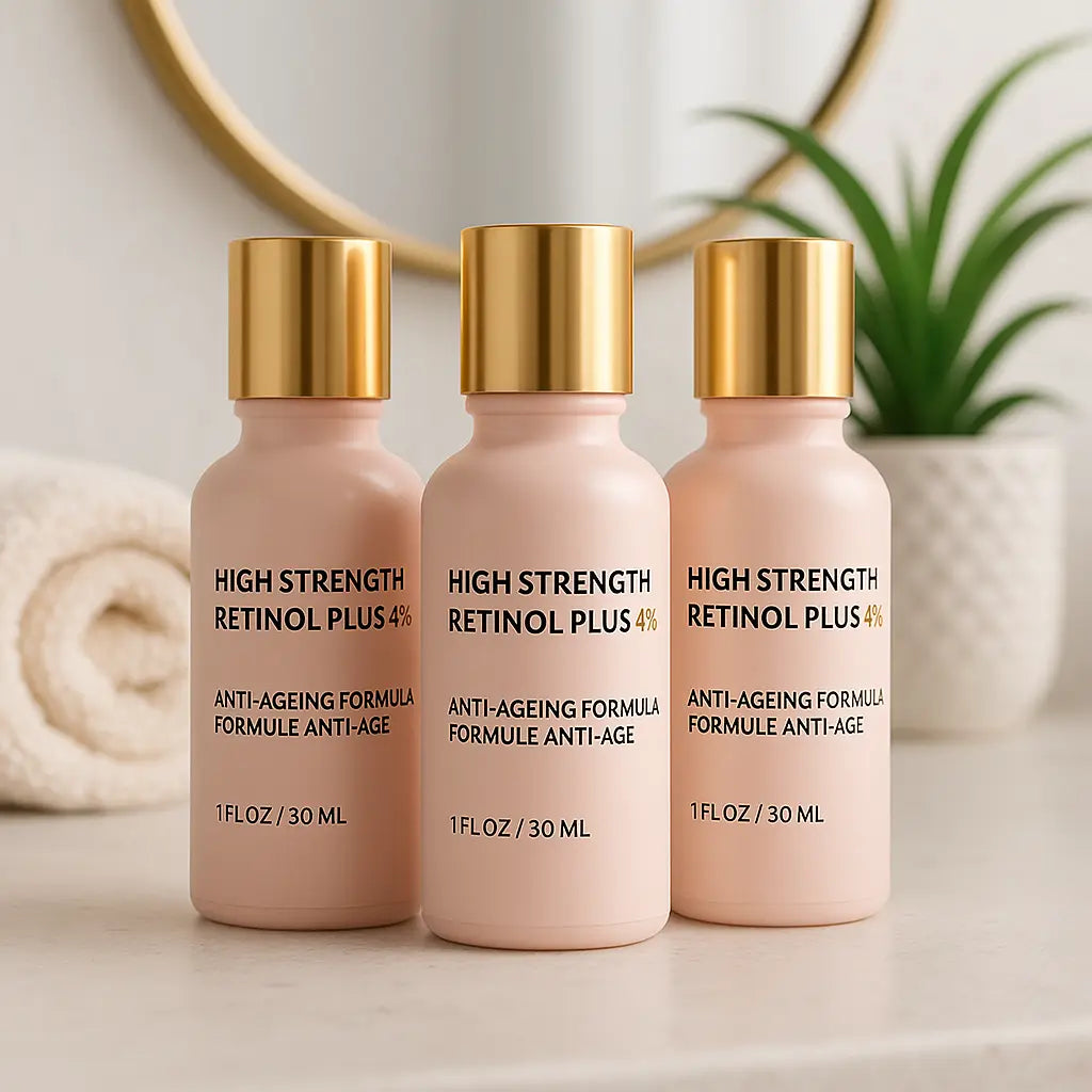 High Strength Retinol 4% Plus Serum – 3 Pack (30ml Each) | Ammuri