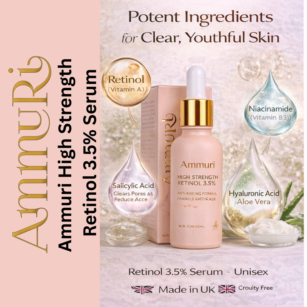 High Strength Retinol 3.5% Serum – Concentrated Formula (30ml) | Ammuri