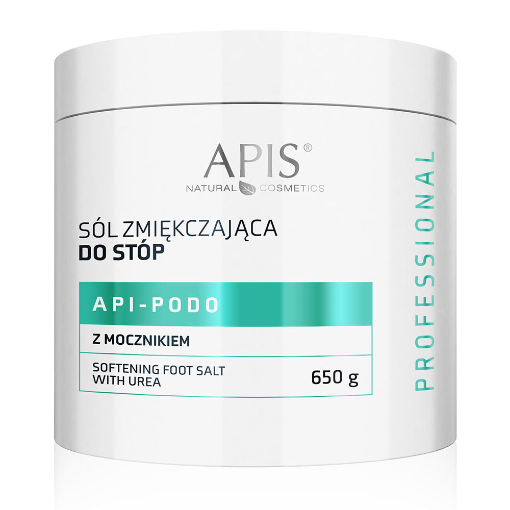 Apis API-PODO urea softening foot salt – intensively softens and refreshes rough feet | 650g