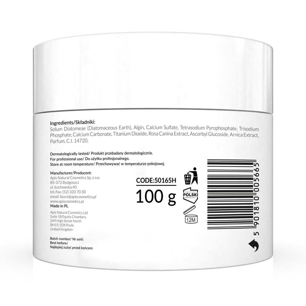 Apis COUPEROSE-STOP Algae Mask with Wild Rose and Vitamin C | 100g