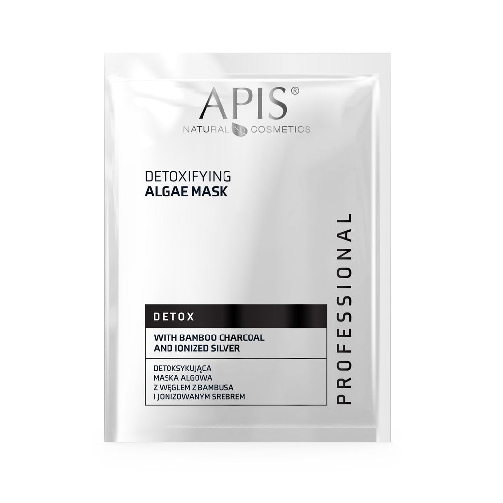 Apis Detox Algae Mask | Bamboo Charcoal & Ionised Silver | 20 g