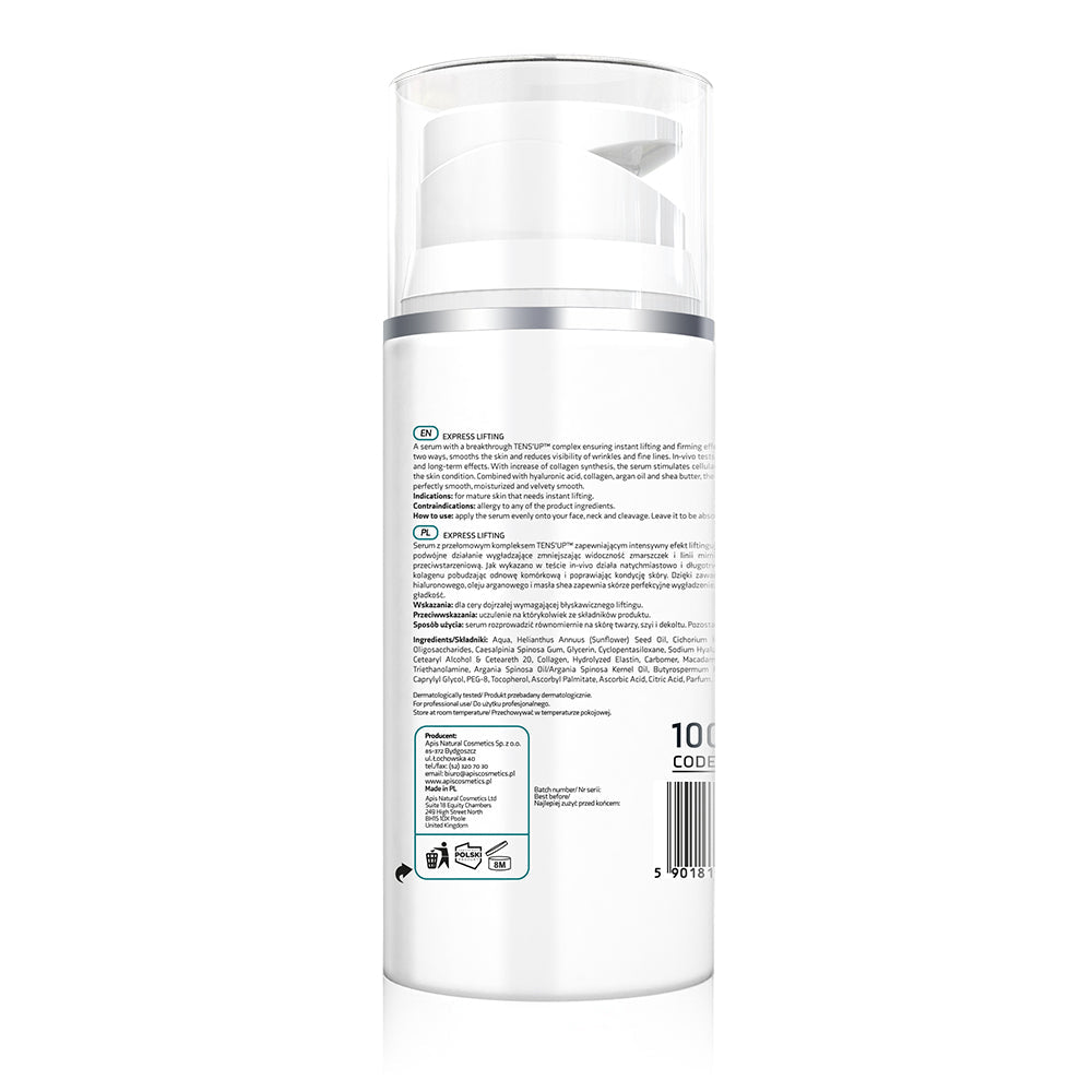 Apis Express Lifting Lifting Face Serum with Tens’Up Complex | 100ml