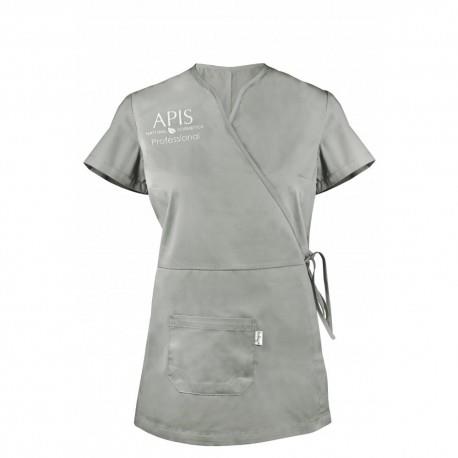 Apis Grey Cosmetic Apron L | Professional Salon Workwear