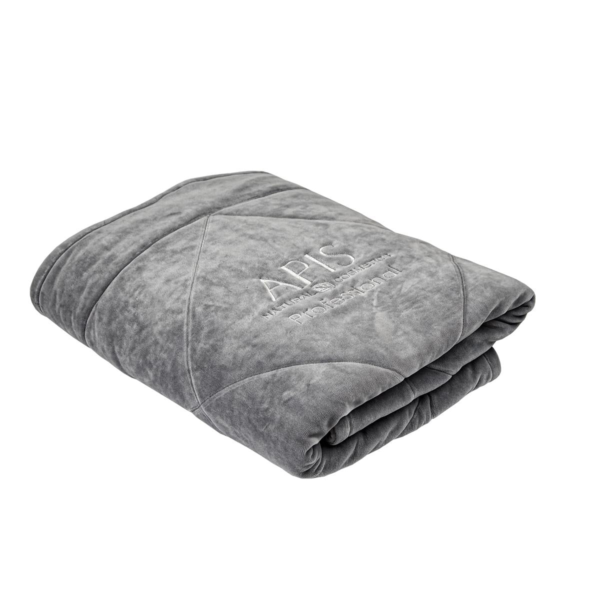 Apis Grey Cosmetic Blanket | Soft & Comfortable Salon Accessory | 60x190 cm