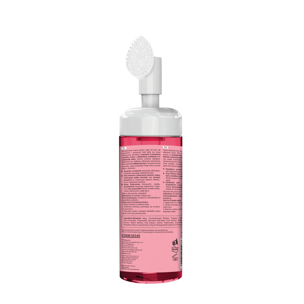 Apis Home Terapis Strawberry Facial Cleansing Foam | 150ml