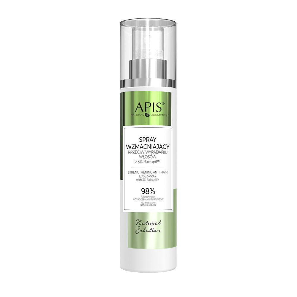 Apis Natural Solution Anti‑Hair Loss Strengthening Spray | 150 ml