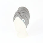 Apis Grey Hair Turban Towel | Quick Drying Microfibre Wrap