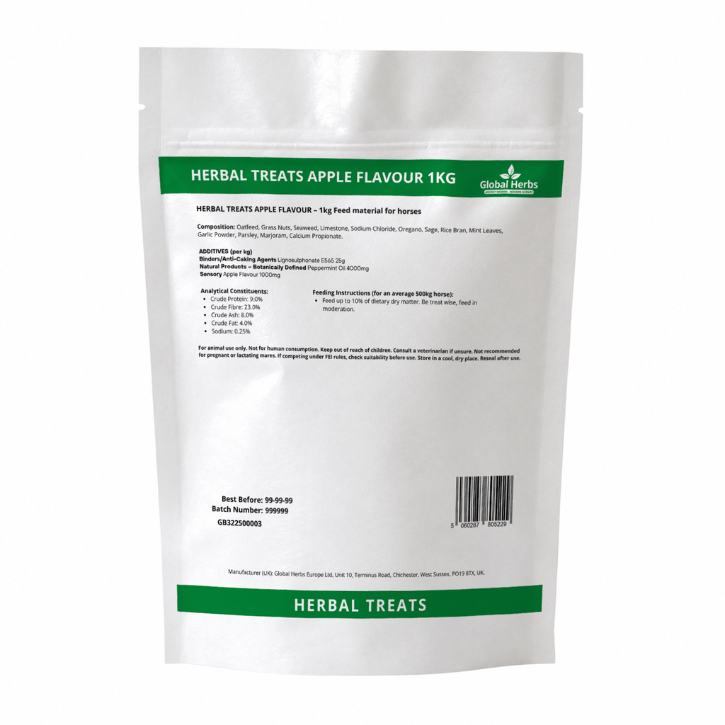 Global Herbs Apple Treats for Horses - image 2 - Wellbeing Pets