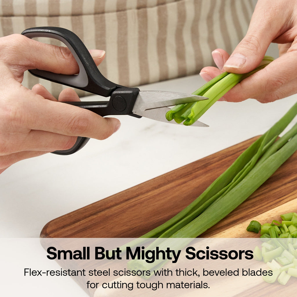 Mini Scissors and Classic Knife Sharpener Bundle